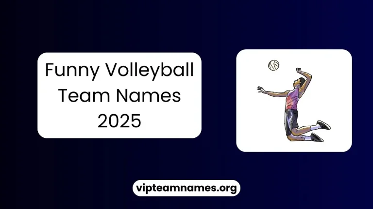 Funny Volleyball Team Names 2025 (Sand, Cool, Dirty, Beach)