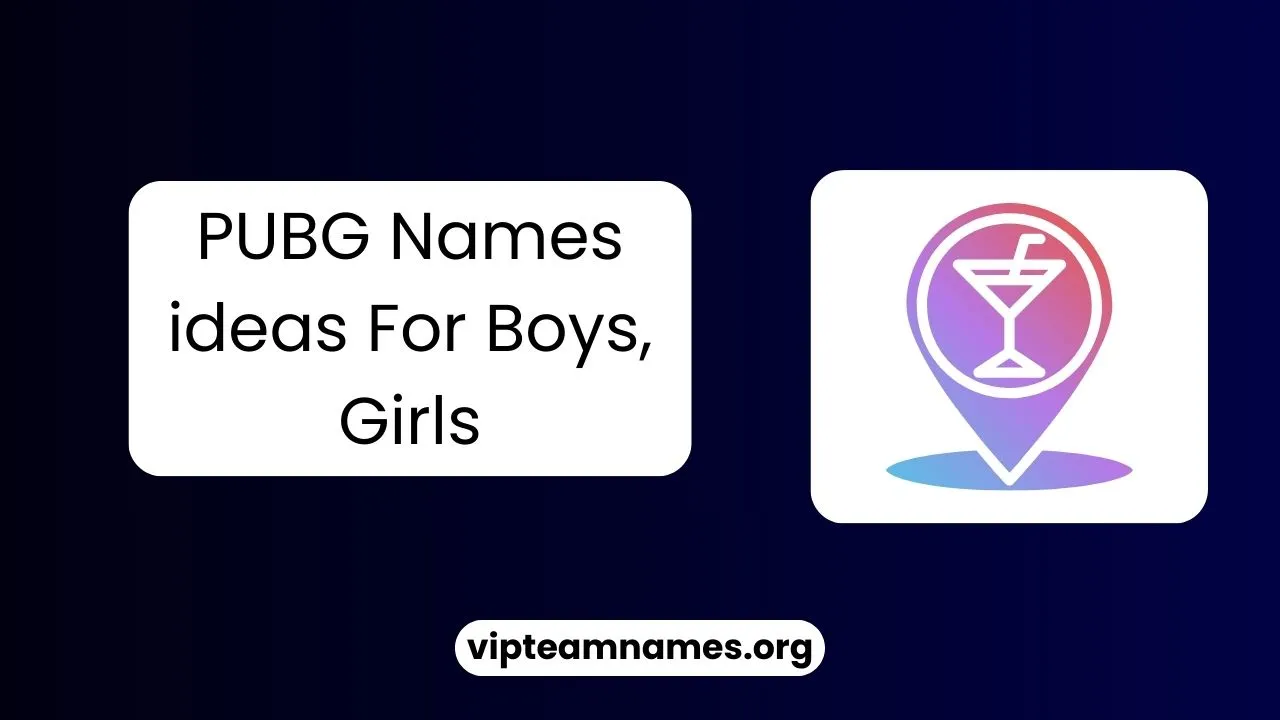 PUBG Names ideas For Boys, Girls (Latest & Viral) 2025