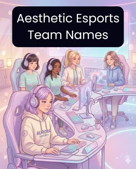 Aesthetic Esports Team Names