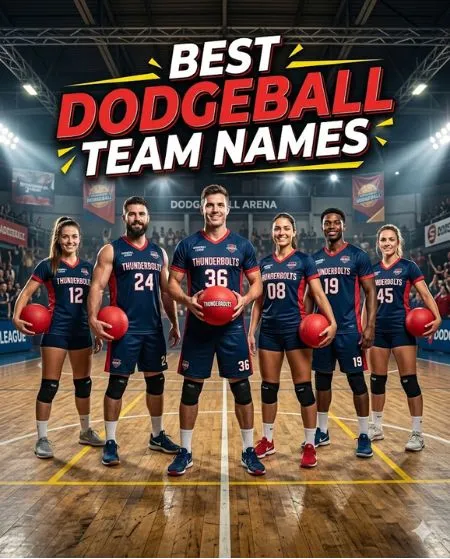 Dodgeball Team Names That Are Funny, Cool & Unique 2 Best Dodgeball Team Names