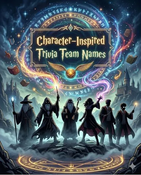 Character-Inspired Trivia Team Names