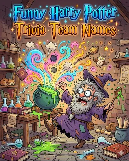 Funny Harry Potter Trivia Team Names