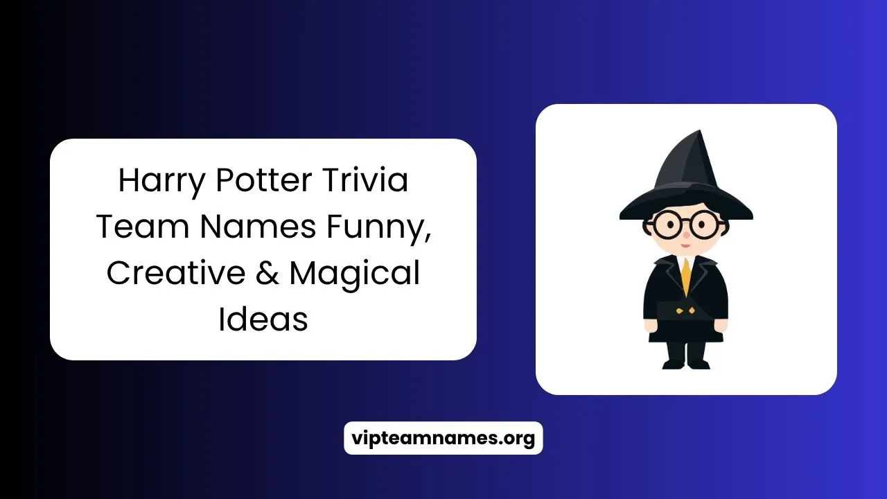 Harry Potter Trivia Team Names