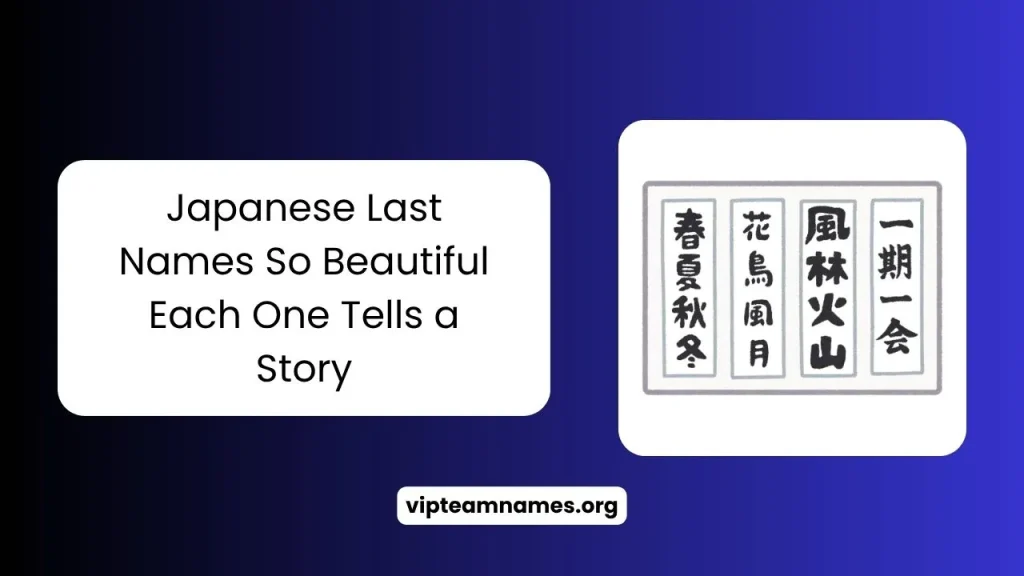 Japanese Last Names So Beautiful Each One Tells a Story