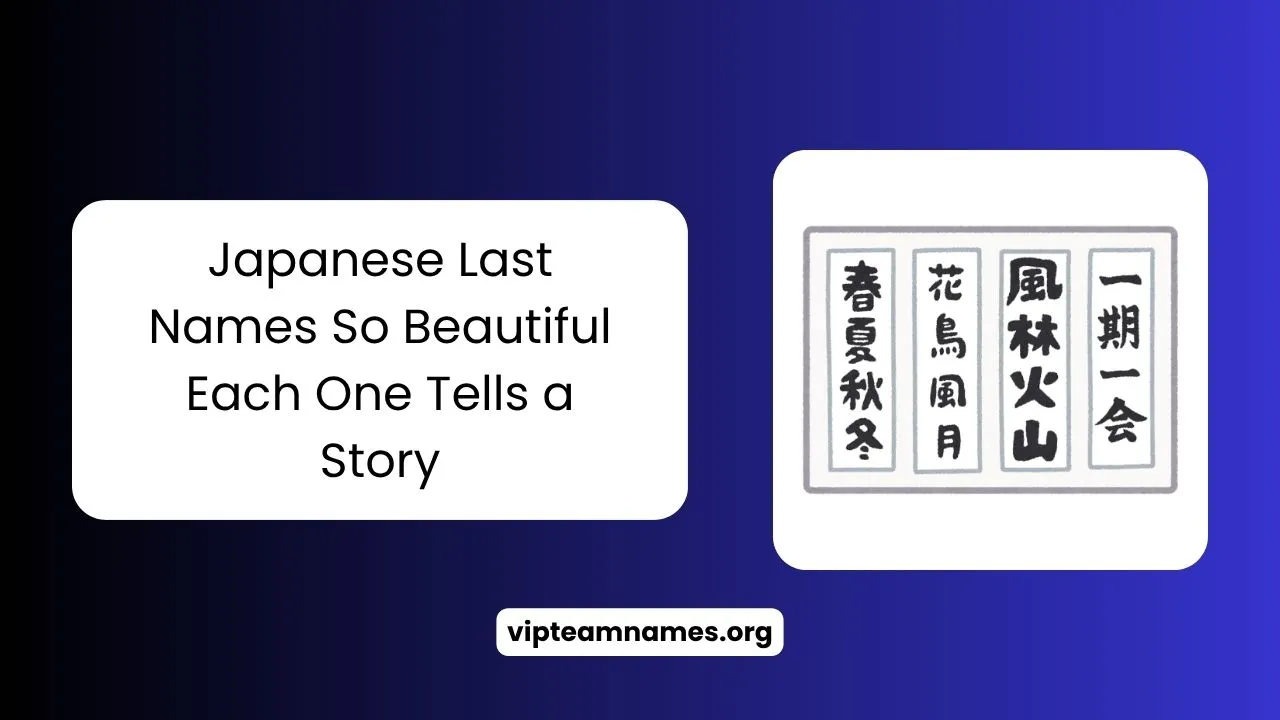 Japanese Last Names So Beautiful Each One Tells a Story