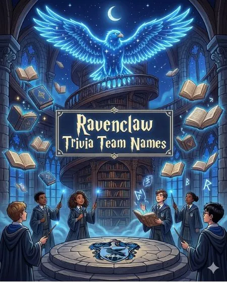 Ravenclaw Trivia Team Names