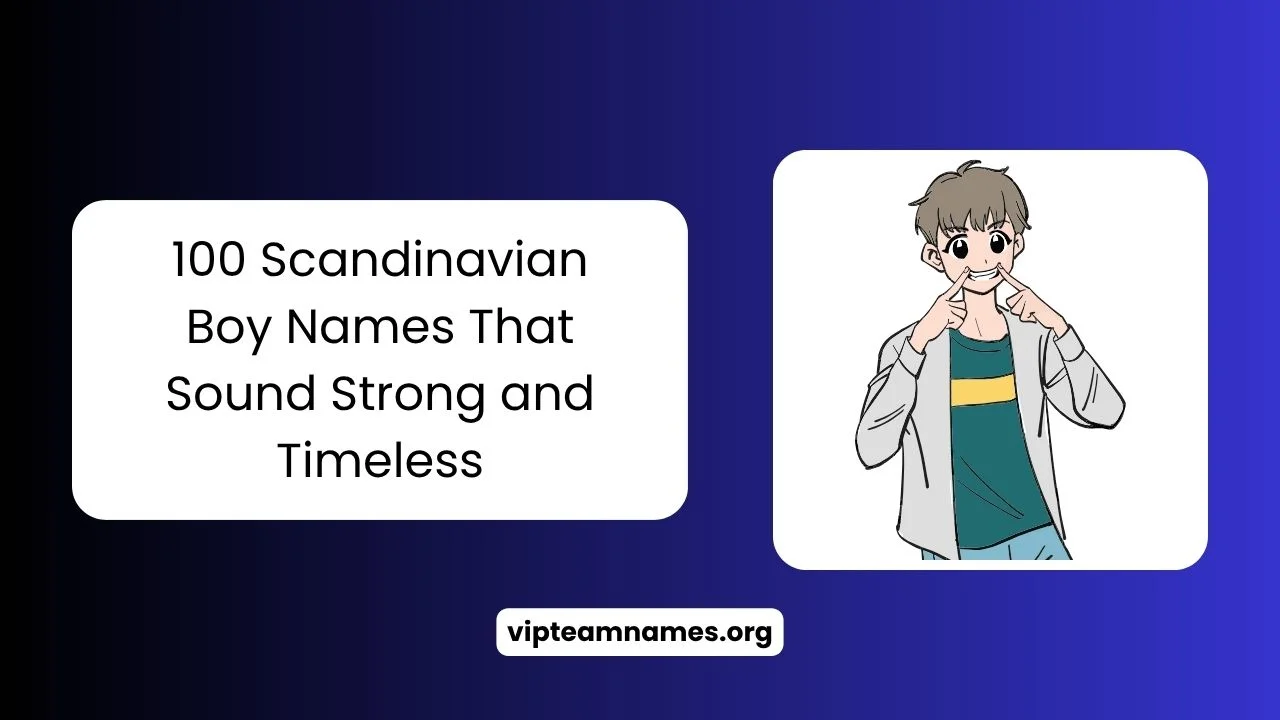 Scandinavian Boy Names