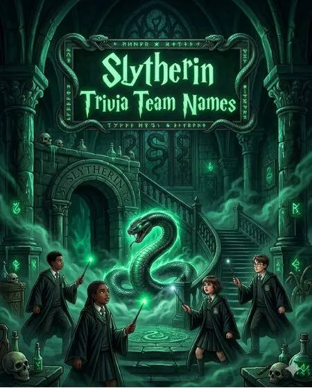 Slytherin Trivia Team Names