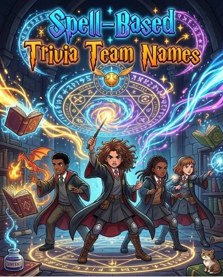 Spell-Based Trivia Team Names