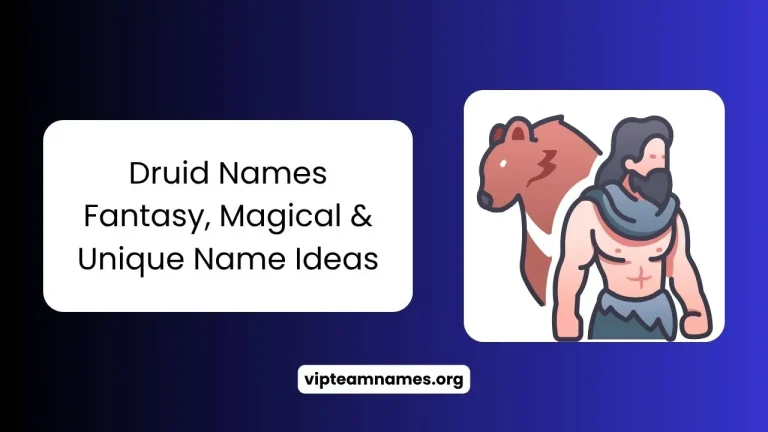 Druid Names