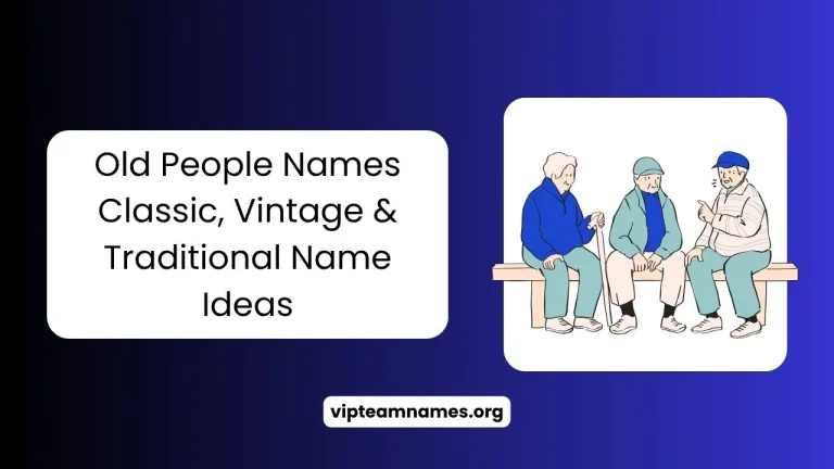Old People Names